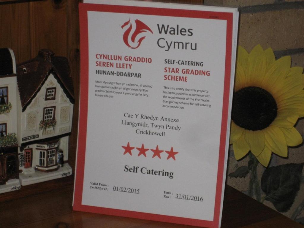 Cae Y Rhedyn Annexe Hotel Crickhowell Exterior foto